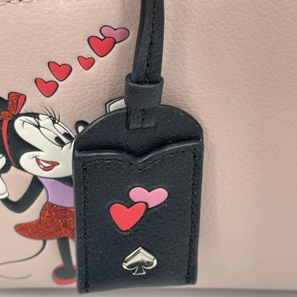 Disney x Kate Spade Minnie Mouse Medium Duffel‎ Bag Satchel Crossbody Bag NWT